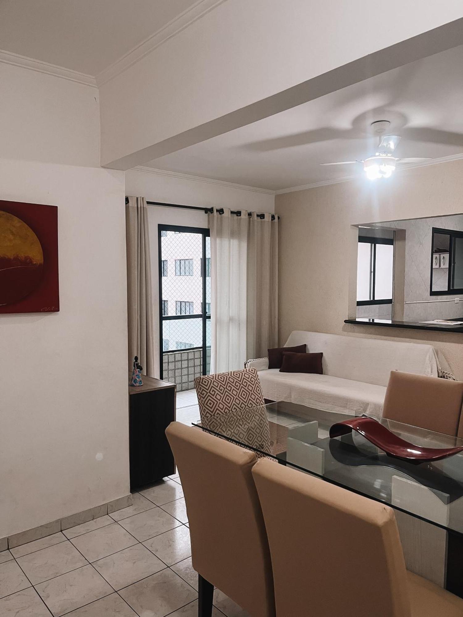 Apartamento Vila Tupy - Ar Condicionado - Praia Grande Экстерьер фото