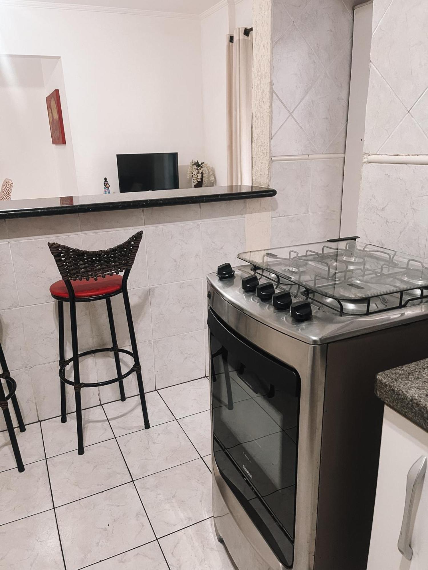 Apartamento Vila Tupy - Ar Condicionado - Praia Grande Экстерьер фото