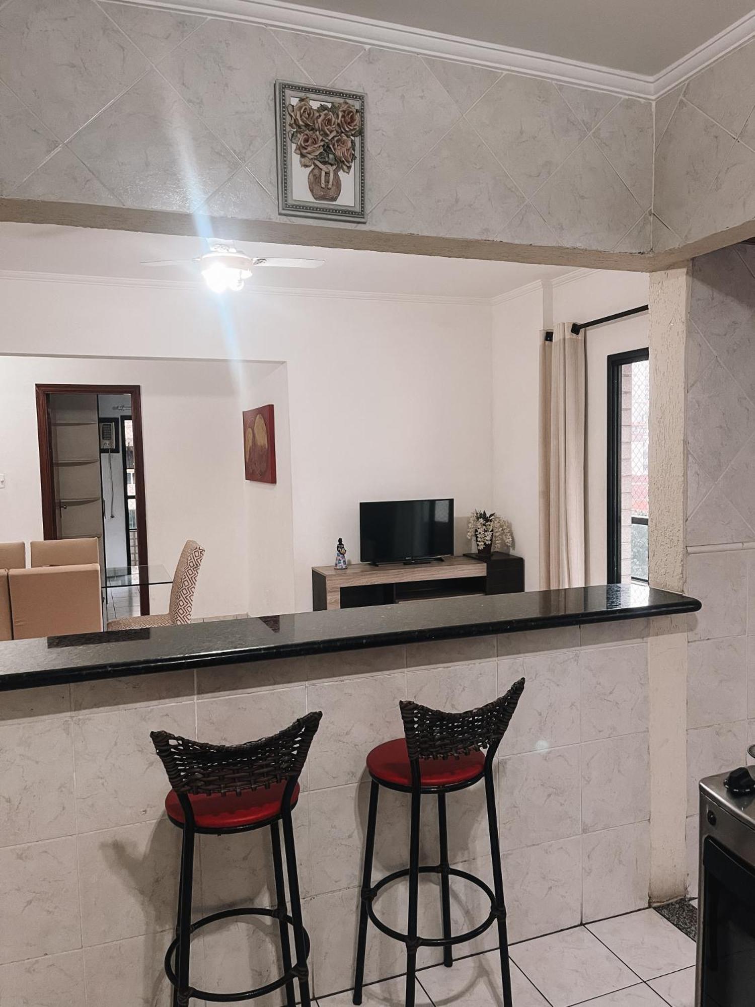 Apartamento Vila Tupy - Ar Condicionado - Praia Grande Экстерьер фото