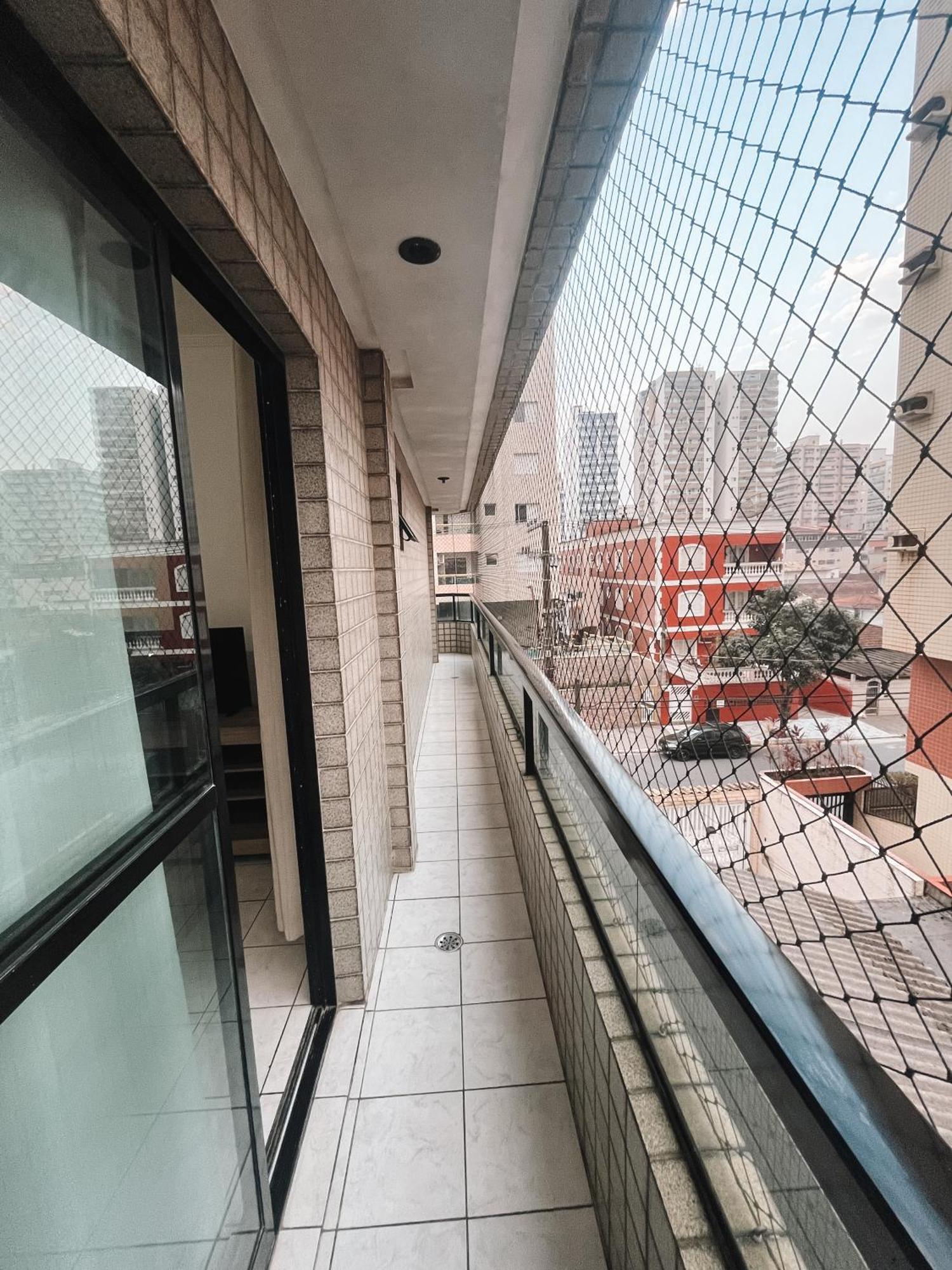 Apartamento Vila Tupy - Ar Condicionado - Praia Grande Экстерьер фото